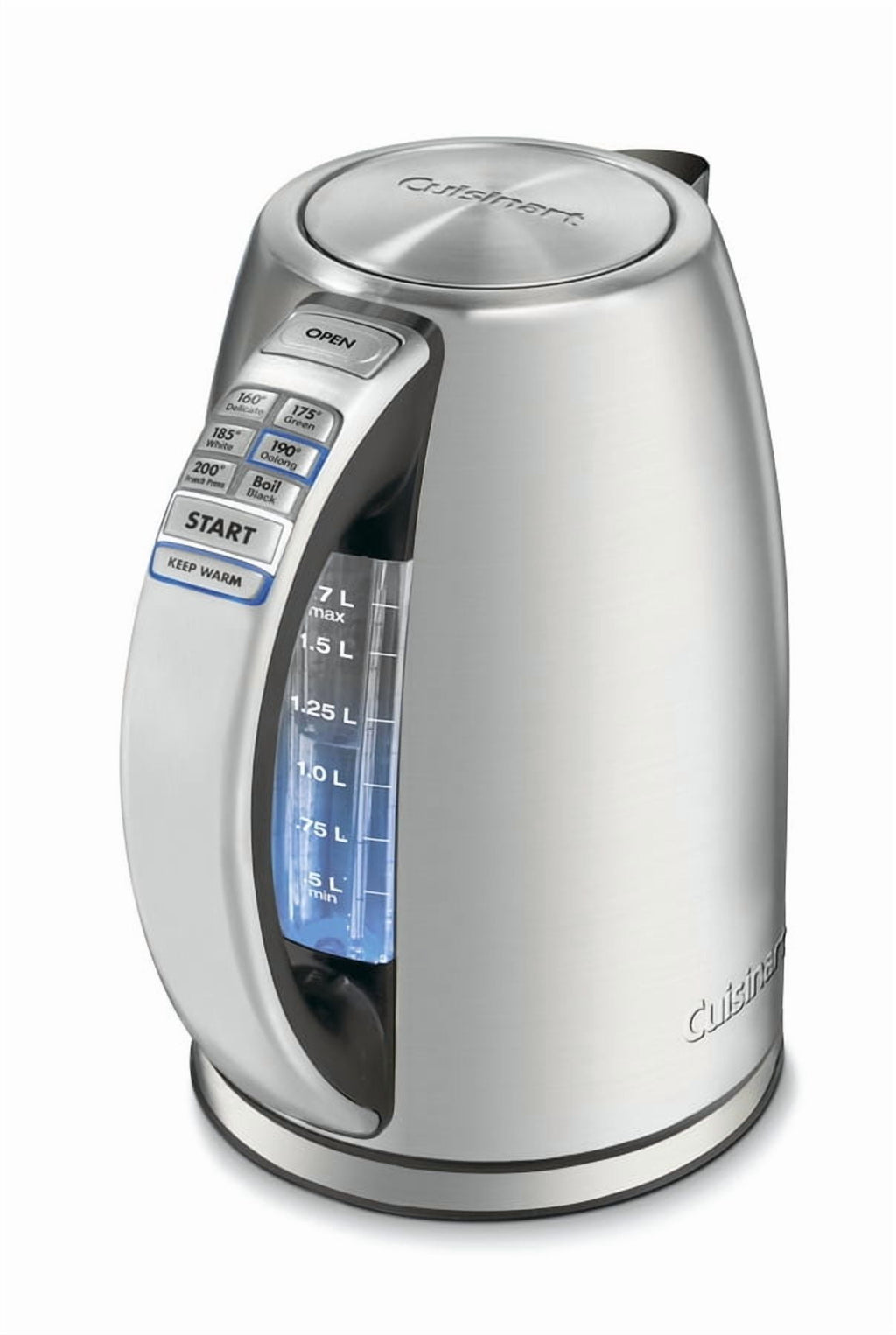 Cuisinart PerfecTemp Cordless Electric Kettle with Preset Temperature Controls