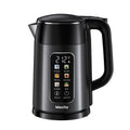 Mecity Electric Kettle Touch Screen Temperature Control Water Boiler, No Plastic Contact with Water. 6 Preset Temperature Programs, 2 Hours Keep Warm, 1.7 Liter Dark Grey
