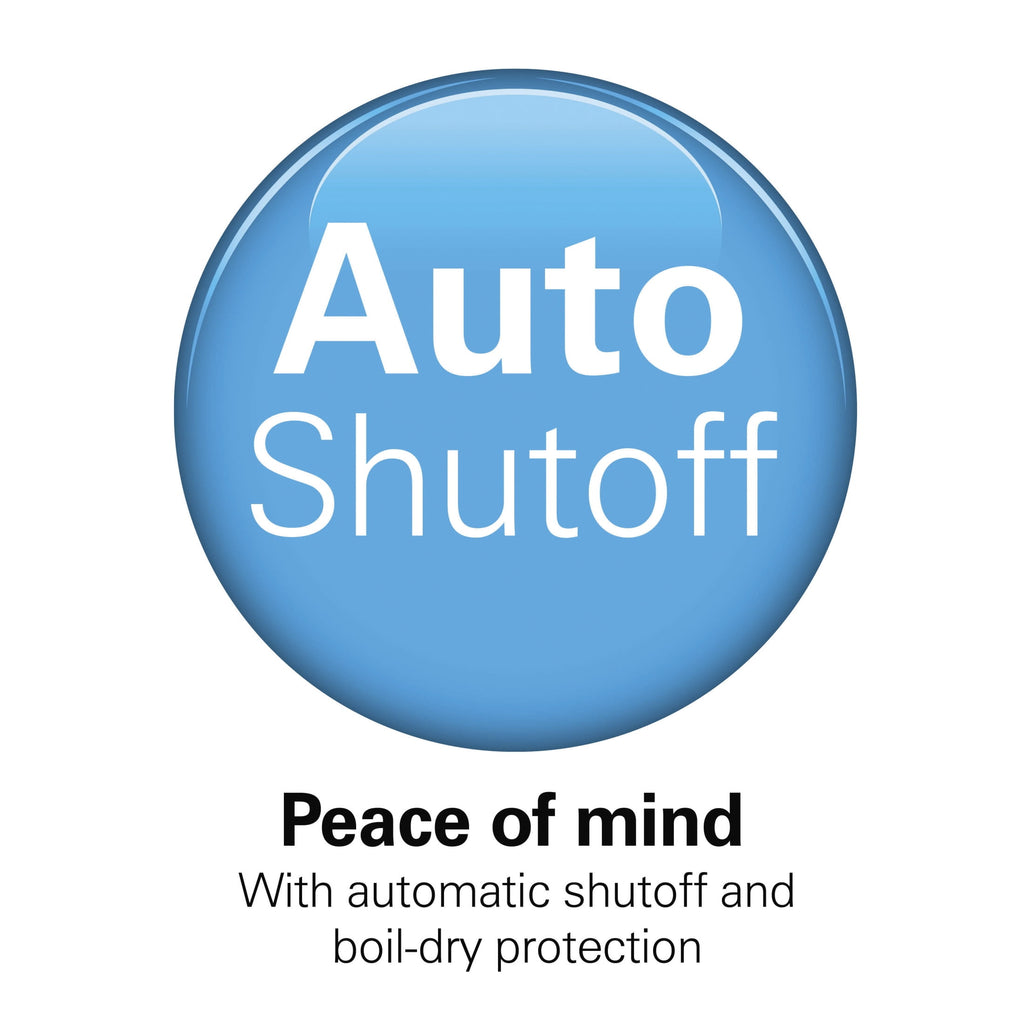 Hamilton Beach Stainless Steel Electric Kettle, Tea & Water Kettle with LED Light Ring, 1.7L