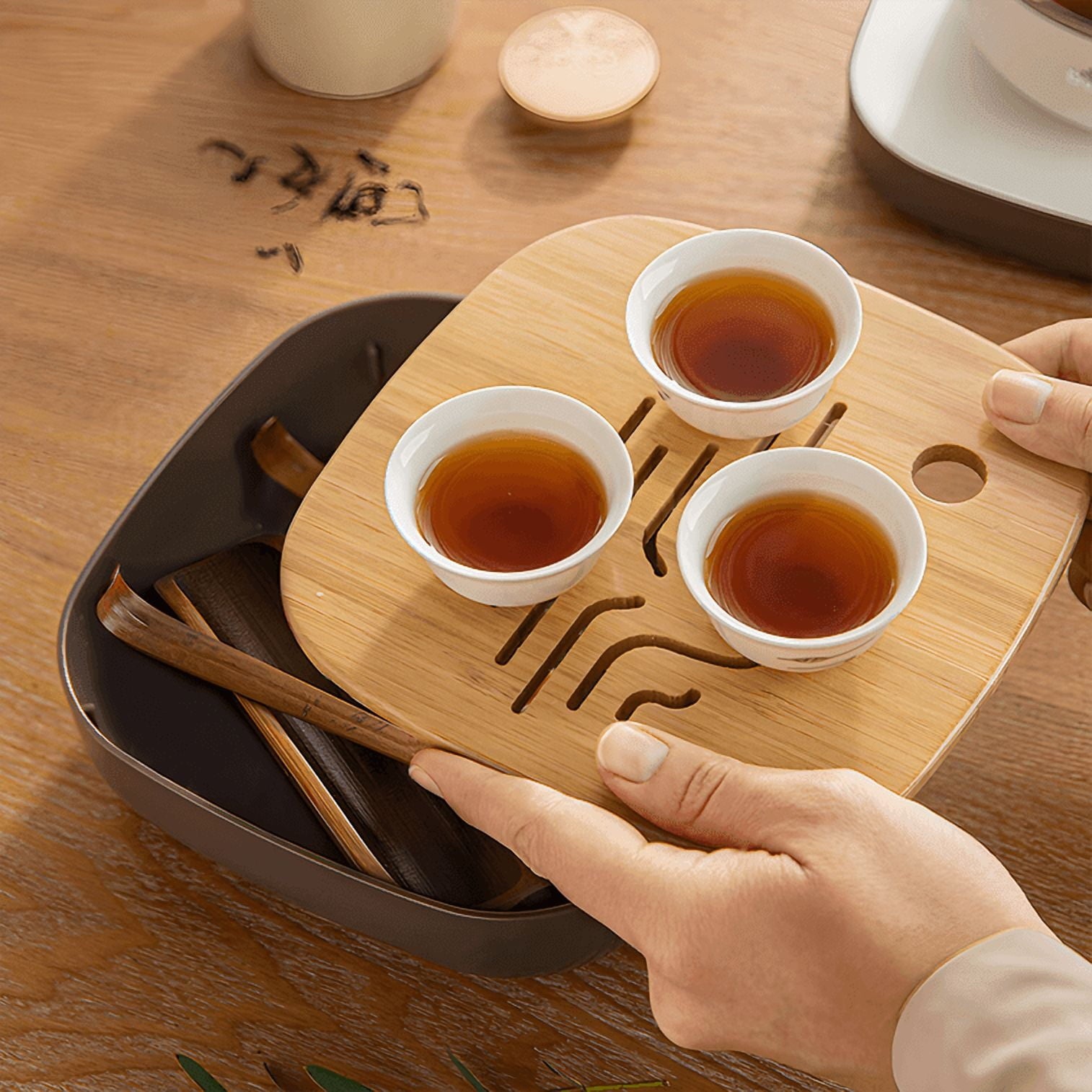 Electric Tea Maker Kettle Set 0.5L ZCQ-A05S2