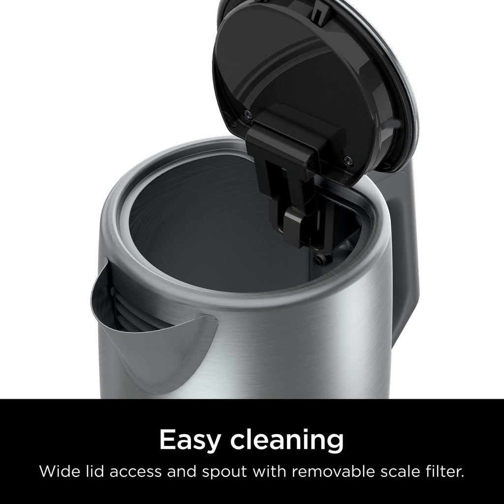 Ninja KT200 Precision Temperature Electric Kettle, 1500 watts, BPA Free, Stainless, 7-Cup Capacity, Hold Temp Setting